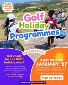 Holiday Programme Jan 2027